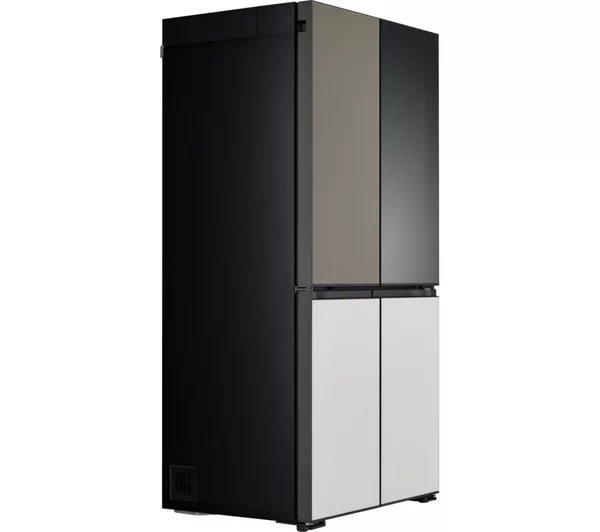 LG MoodUp GMV960NNME American-Style Smart Fridge Freezer - Colour Changing