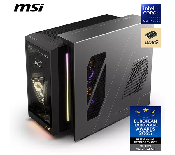 MSI MEG Vision X AI Gaming PC - Intel® Core™ Ultra 9, RTX 5090, 2 TB SSD - Image 2