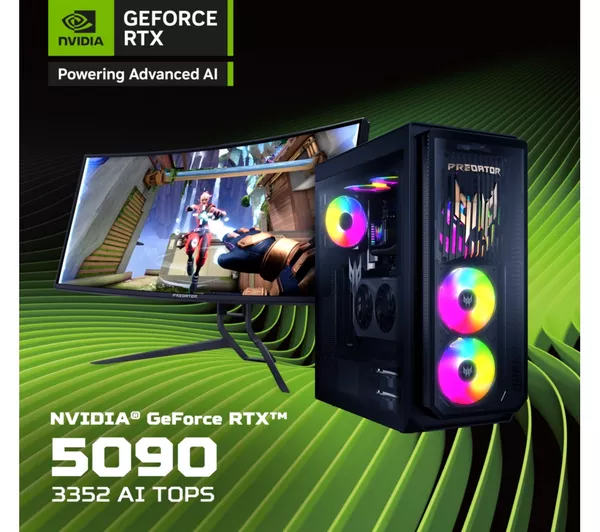 ACER Predator Orion 7000 PO7-660 Gaming PC - Intel® Core™ Ultra 9, RTX 5090, 2 TB SSD - Image 4