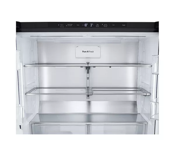 LG CraftIce InstaView GMG96CRAFT American-style Smart Fridge Freezer - Essence Black Steel - Image 4