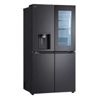 LG CraftIce InstaView GMG96CRAFT American-style Smart Fridge Freezer - Essence Black Steel