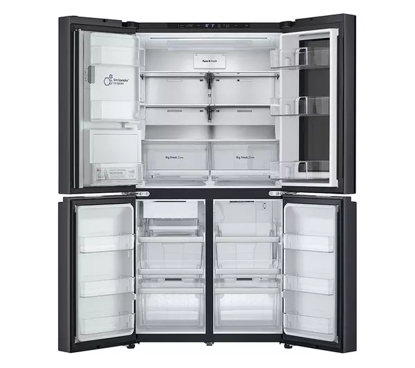 LG CraftIce InstaView GMG96CRAFT American-style Smart Fridge Freezer - Essence Black Steel - Image 6