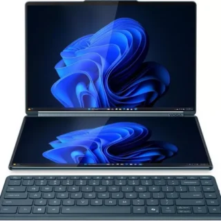 LENOVO Yoga Book 9 U7 14" 2 in 1 Laptop - Intel® Core™ Ultra 7, 1 TB SSD, Tea