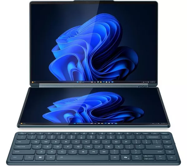 LENOVO Yoga Book 9 U7 14" 2 in 1 Laptop - Intel® Core™ Ultra 7, 1 TB SSD, Tea