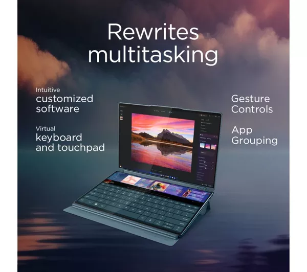 LENOVO Yoga Book 9 U7 14" 2 in 1 Laptop - Intel® Core™ Ultra 7, 1 TB SSD, Tea - Image 5