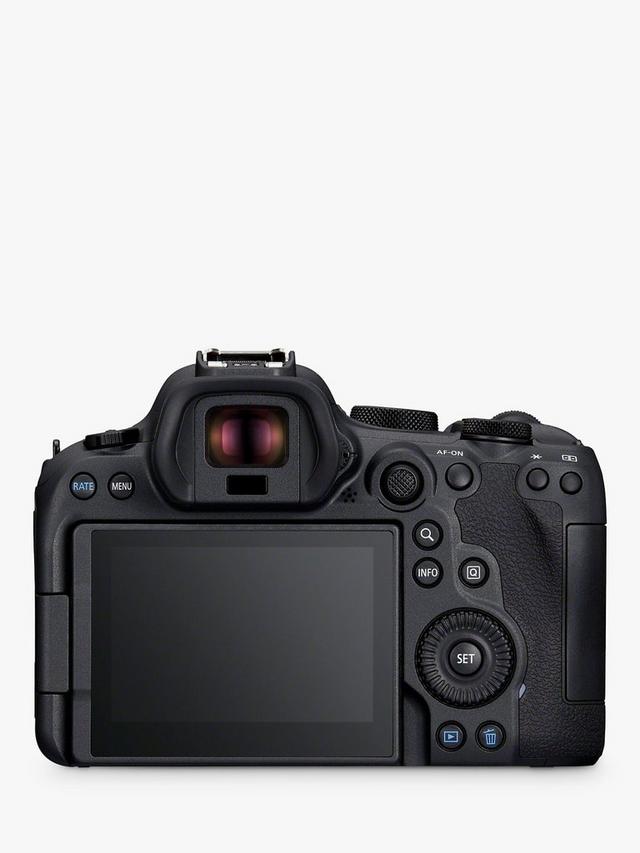 Canon - EOS R6 Mark II Compact System Camera, 6K/4K Ultra HD, 24.2MP, Wi-Fi, Bluetooth, OLED EVF, 3" Vari-Angle Touch Screen, Body Only - Image 2