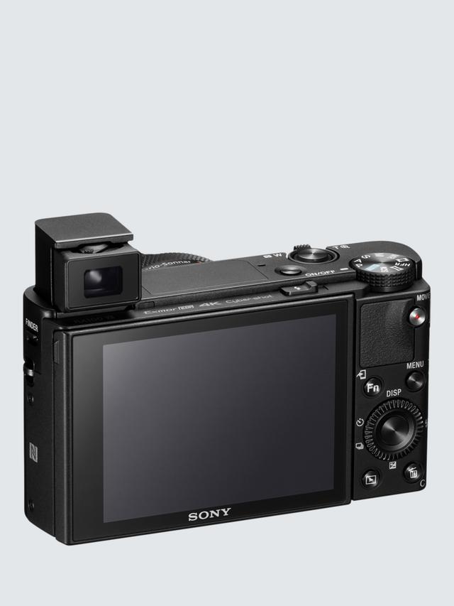 Sony - Cyber-shot DSC-RX100 VII Camera, 4K, 20.1MP, 8x Optical Zoom, Wi-Fi, Bluetooth, NFC, OLED EVF, 3" Tiltable Touch Screen, Black - Image 3