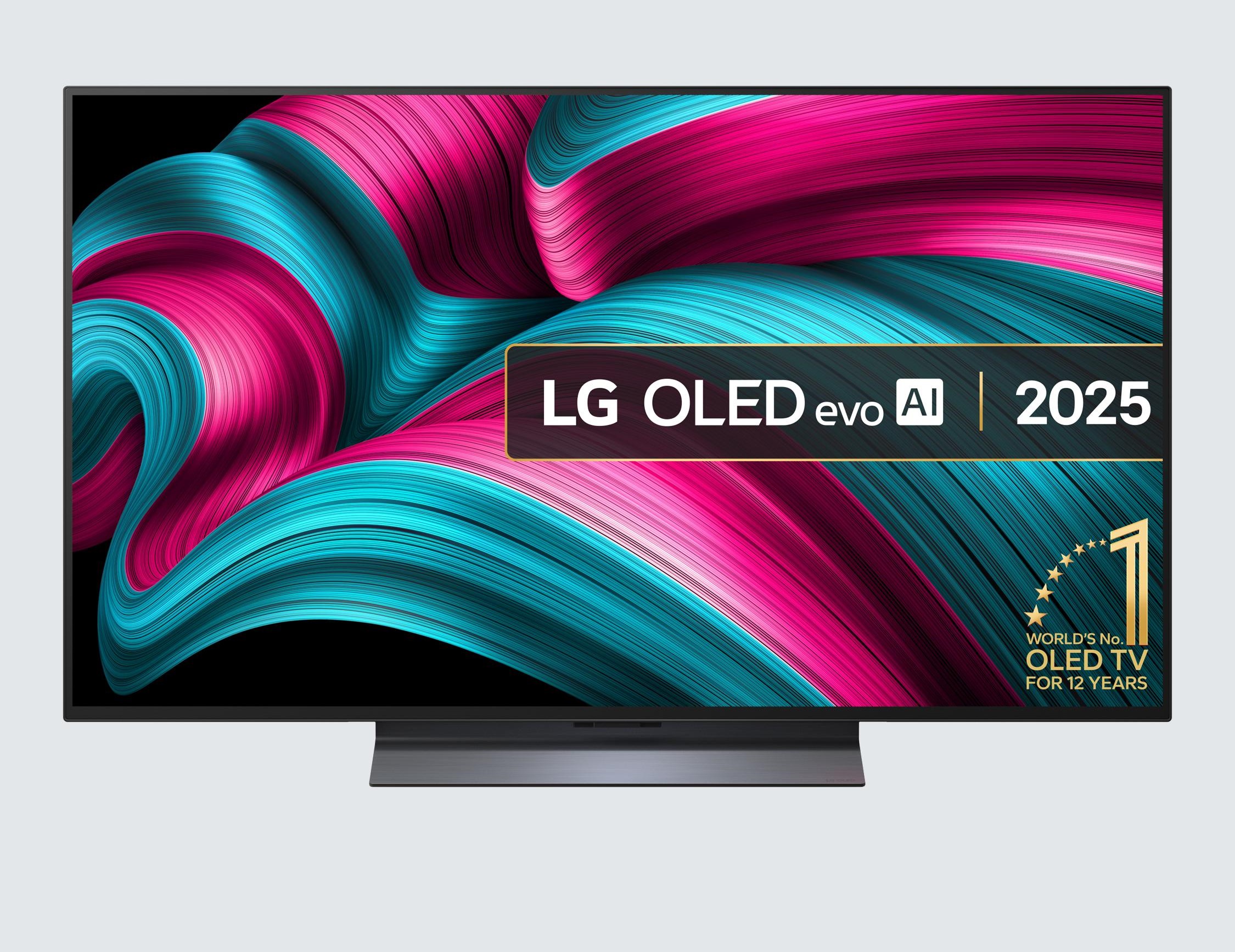 LG - OLED48C54LA (2025) OLED HDR 4K Ultra HD Smart TV, 48 inch with Dolby Atmos, Black