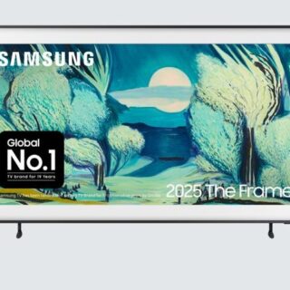 Samsung - The Frame (2025) QLED Art Mode Smart AI TV with Slim Fit Wall Mount, 55 inch