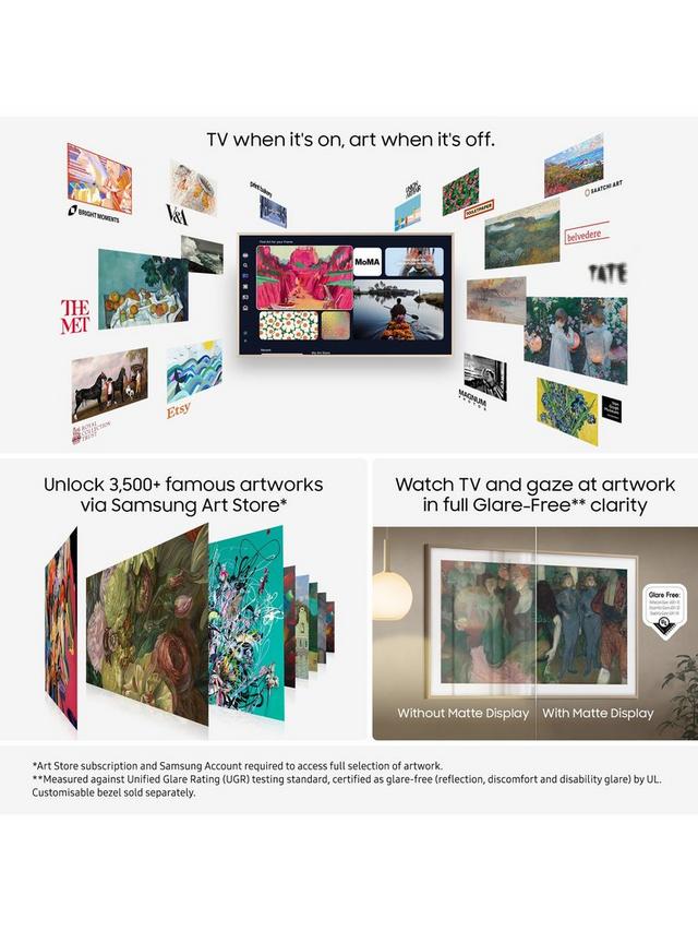 Samsung - The Frame (2025) QLED Art Mode Smart AI TV with Slim Fit Wall Mount, 55 inch - Image 5