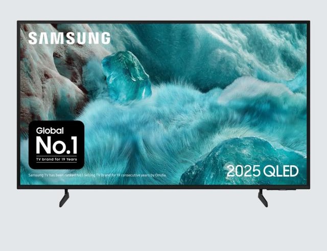 Samsung - QE43Q7F2A (2025) QLED HDR 4K Ultra HD Smart AI TV, 43 inch, Black