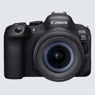 Canon - EOS R6 Mark II Compact System Camera with RF 24-105mm IS STM Lens, 6K/4K Ultra HD, 24.2MP, Wi-Fi, Bluetooth, OLED EVF, 3" Vari-Angle Touch Screen, Black