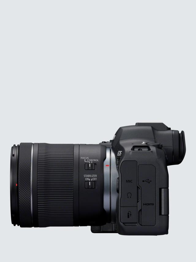 Canon - EOS R6 Mark II Compact System Camera with RF 24-105mm IS STM Lens, 6K/4K Ultra HD, 24.2MP, Wi-Fi, Bluetooth, OLED EVF, 3" Vari-Angle Touch Screen, Black - Image 2