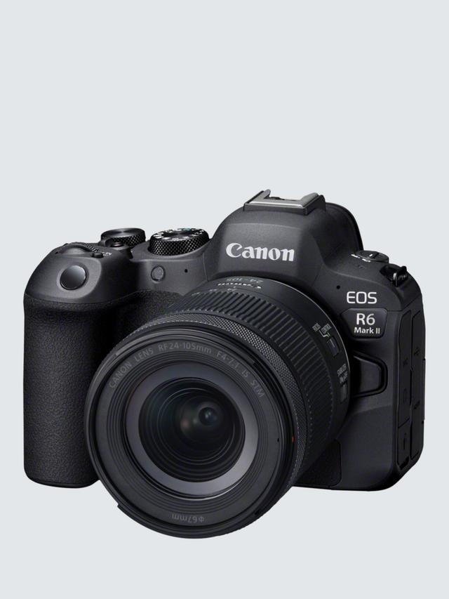 Canon - EOS R6 Mark II Compact System Camera with RF 24-105mm IS STM Lens, 6K/4K Ultra HD, 24.2MP, Wi-Fi, Bluetooth, OLED EVF, 3" Vari-Angle Touch Screen, Black - Image 3