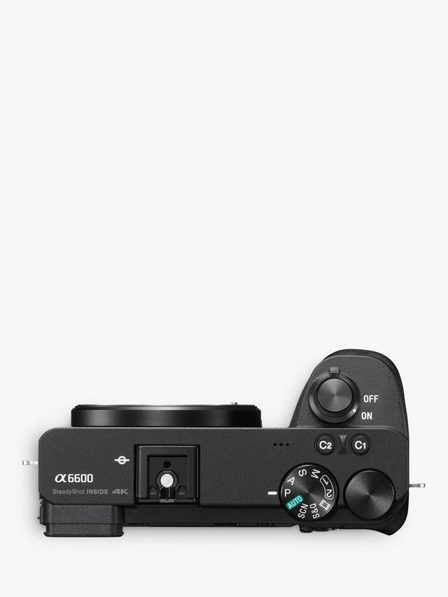 Sony - A6600 Compact System Camera with 18-135mm OSS Lens, 4K Ultra HD, 24.2MP, OLED Viewfinder, Wi-Fi, Bluetooth, NFC, 3" Tilting Touch Screen, Black - Image 4