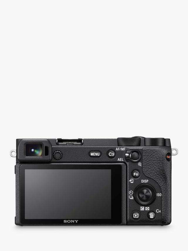 Sony - A6600 Compact System Camera with 18-135mm OSS Lens, 4K Ultra HD, 24.2MP, OLED Viewfinder, Wi-Fi, Bluetooth, NFC, 3" Tilting Touch Screen, Black - Image 7