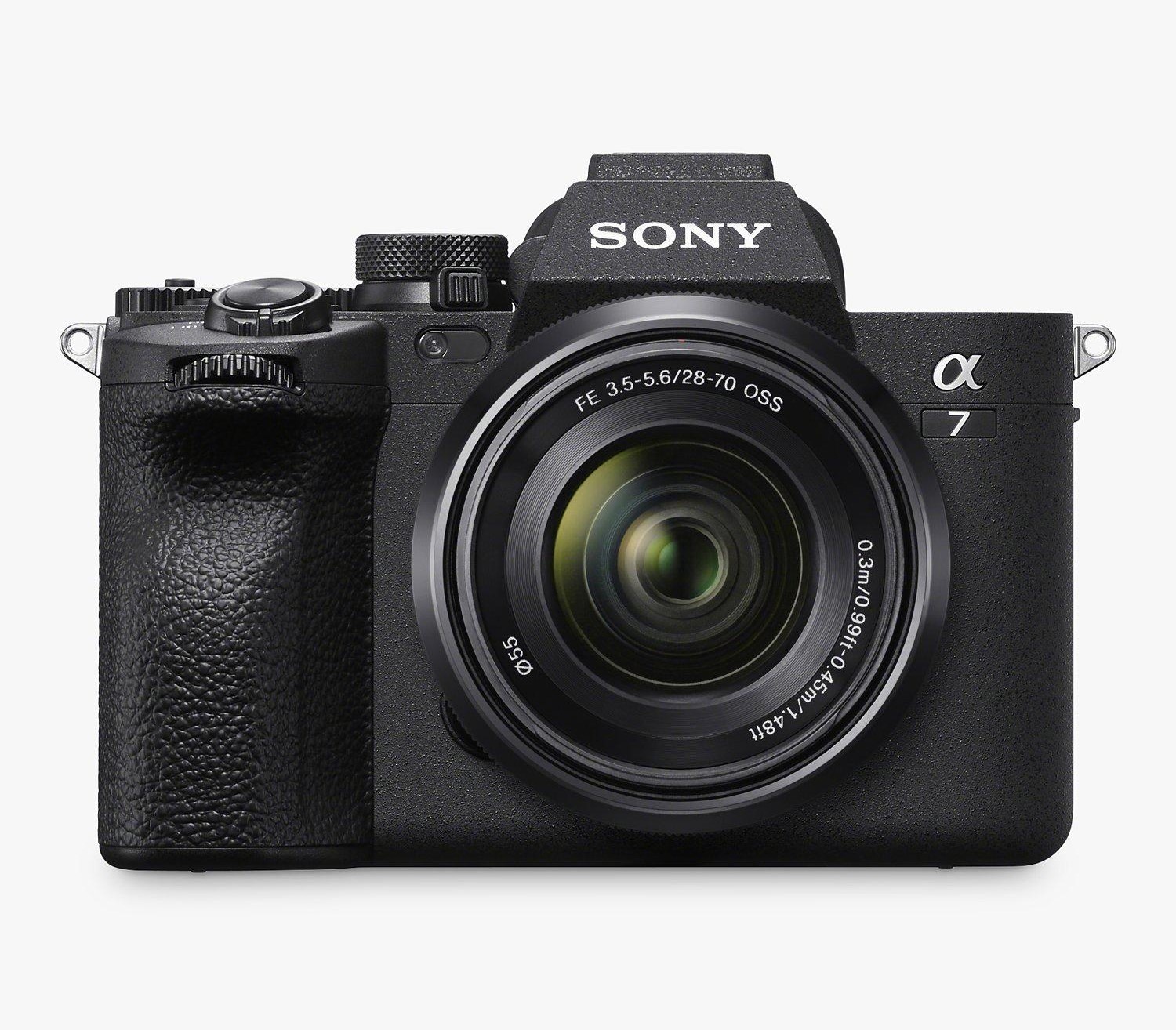 Sony - a7 IV (Alpha ILCE-7M4) Compact System Camera with 28-70mm Zoom Lens, 4K Ultra HD, 33MP, Wi-Fi, Bluetooth, OLED EVF, 5-Axis Image Stabiliser & 3” Vari-Angle LCD Touch Screen, Black