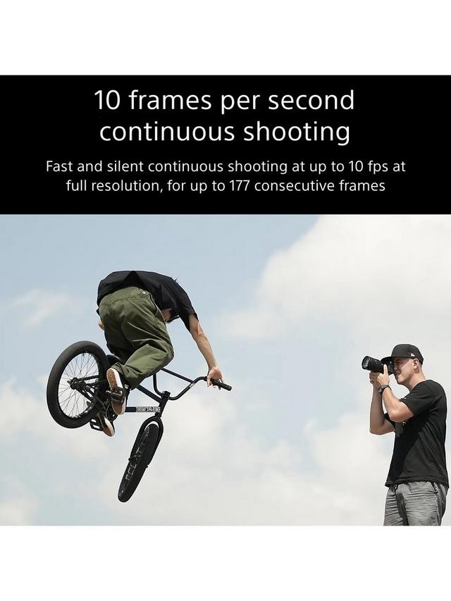 Sony - a7 IV (Alpha ILCE-7M4) Compact System Camera with 28-70mm Zoom Lens, 4K Ultra HD, 33MP, Wi-Fi, Bluetooth, OLED EVF, 5-Axis Image Stabiliser & 3” Vari-Angle LCD Touch Screen, Black - Image 5