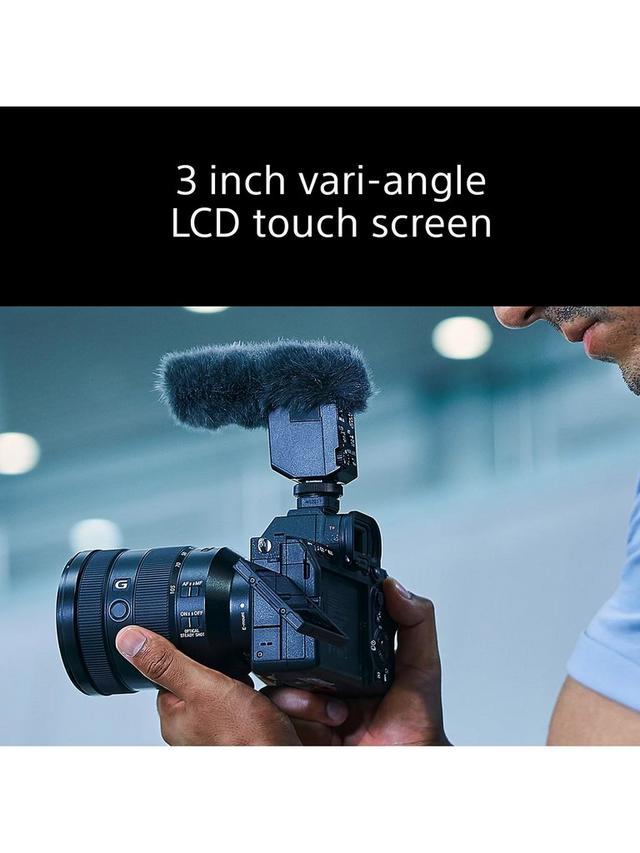 Sony - a7 IV (Alpha ILCE-7M4) Compact System Camera with 28-70mm Zoom Lens, 4K Ultra HD, 33MP, Wi-Fi, Bluetooth, OLED EVF, 5-Axis Image Stabiliser & 3” Vari-Angle LCD Touch Screen, Black - Image 6