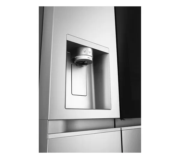 LG InstaView GSXE91BSAD American-Style Smart Fridge Freezer - Brushed Steel - Image 4