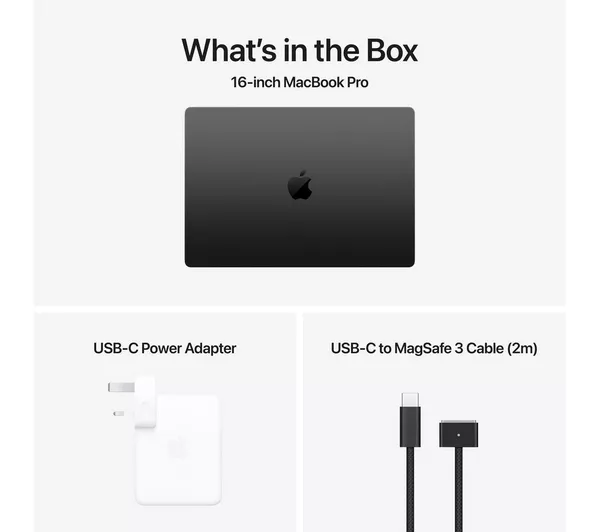 APPLE MacBook Pro 16" (2024) - M4 Pro, 512 GB SSD, RAM 48 GB, Space Black - Image 6